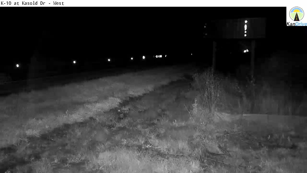 K-10 at Kasold Dr live camera view