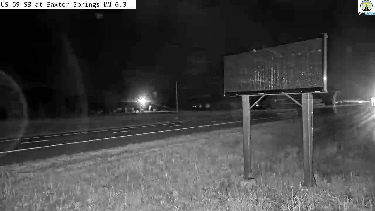 US-69 SB at Baxter Springs MM 6.3 live camera view