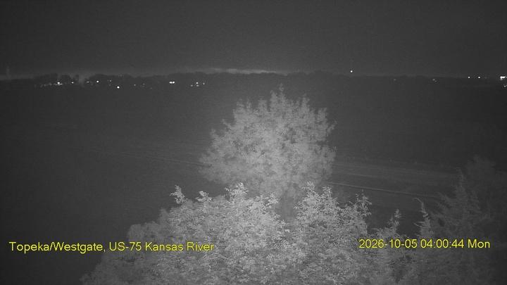 US-75 at Kansas River, Topeka MP 161 live camera view