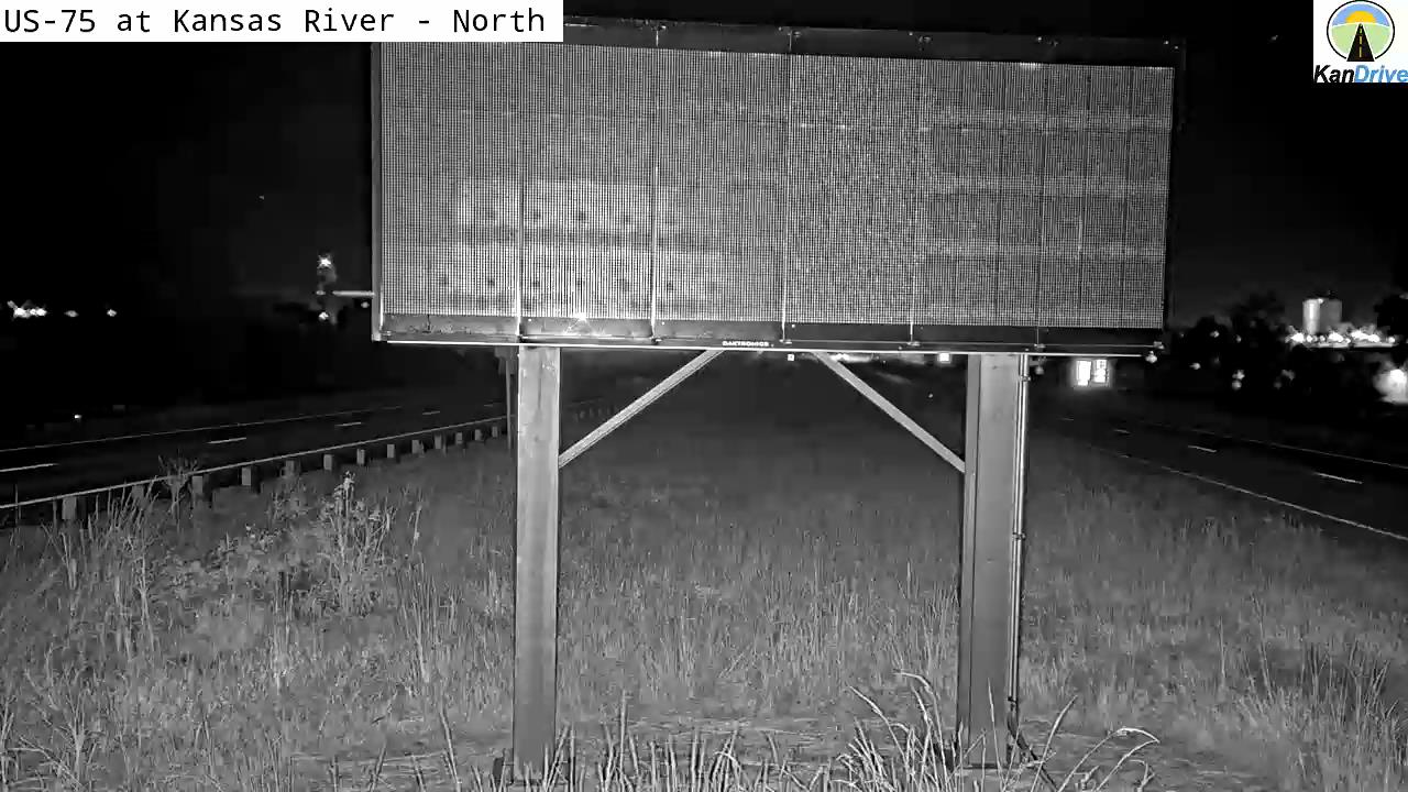 US-75 at Kansas River live camera view