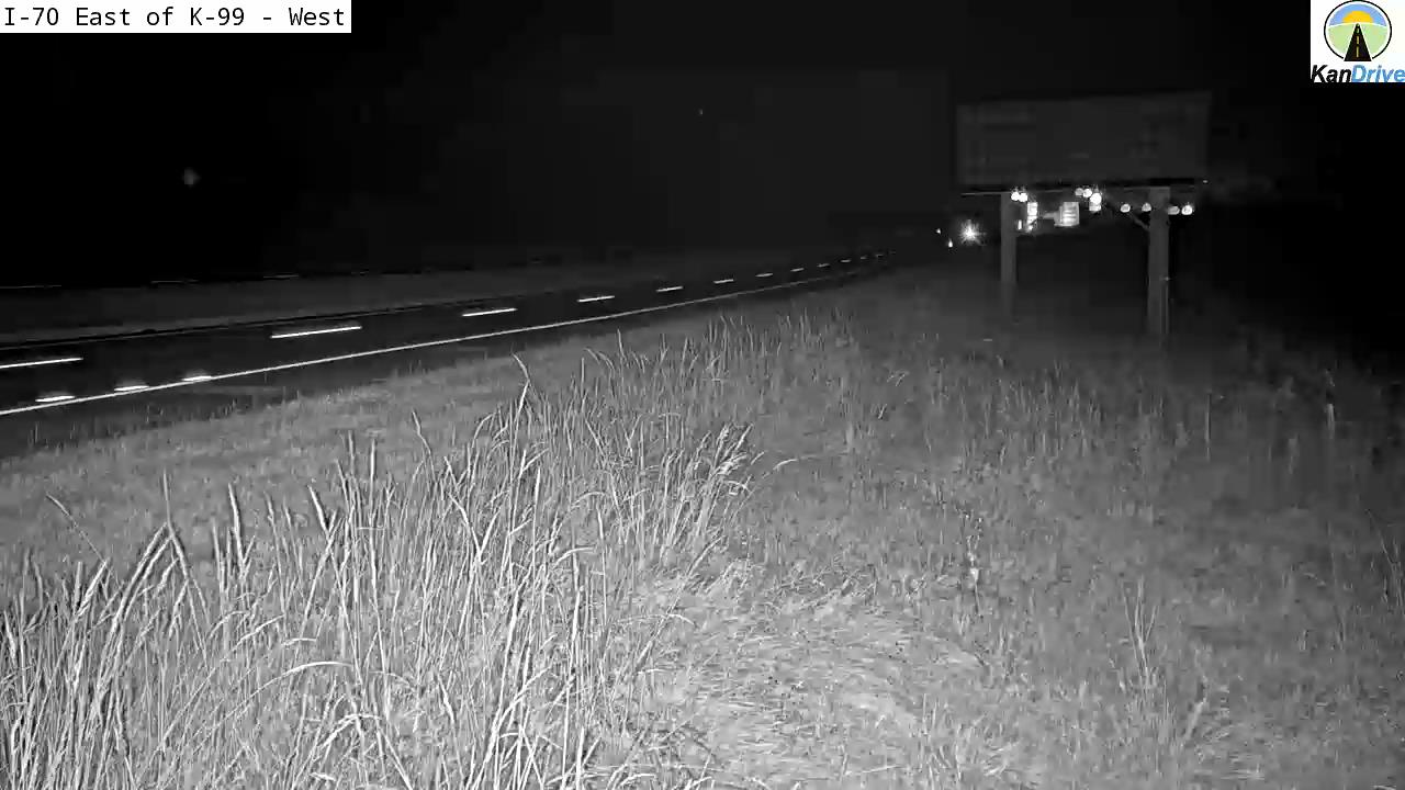 I-70 east of K-99 live camera view