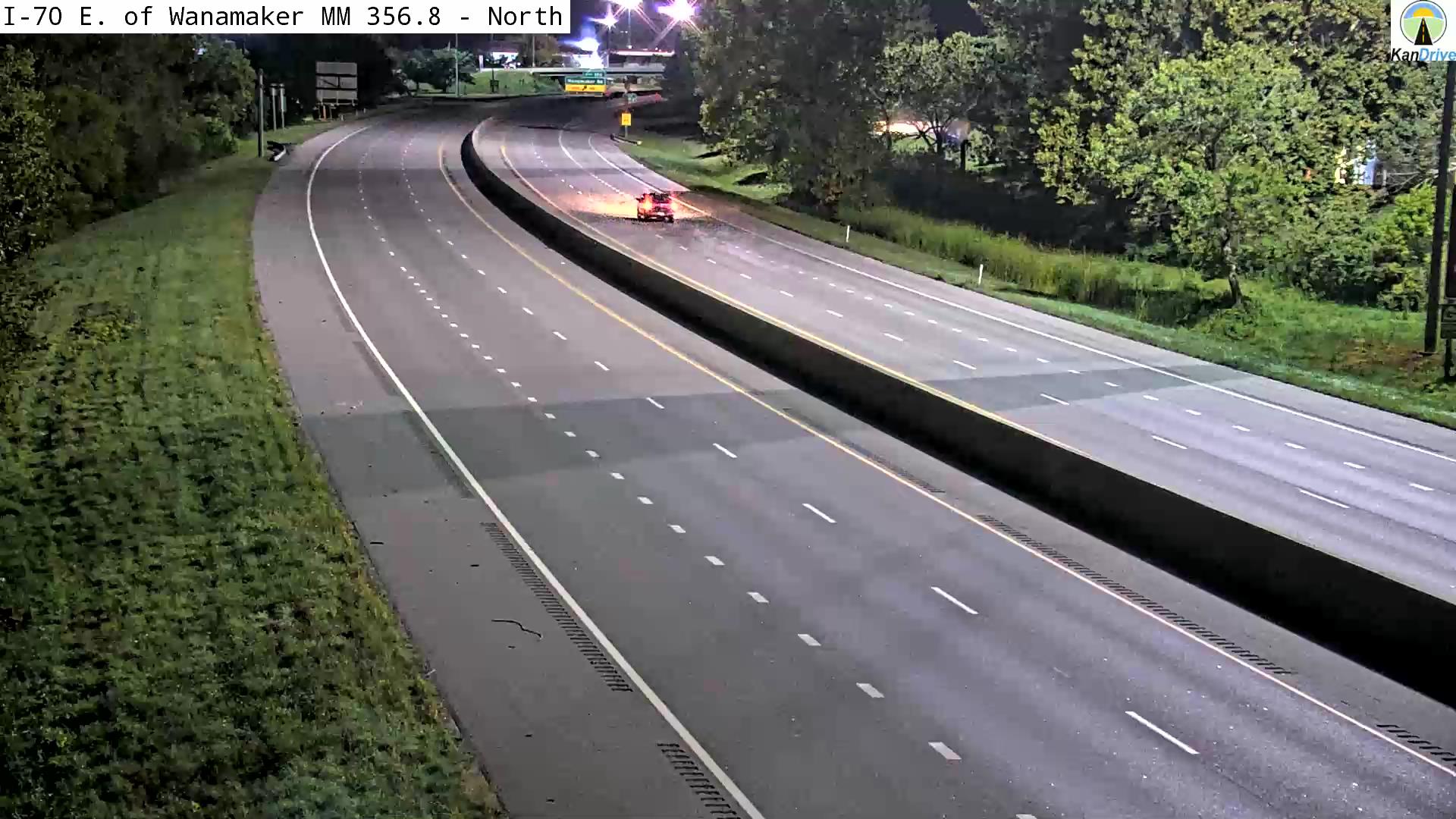 I-70 E. of Wanamaker MM 356.8 live camera view