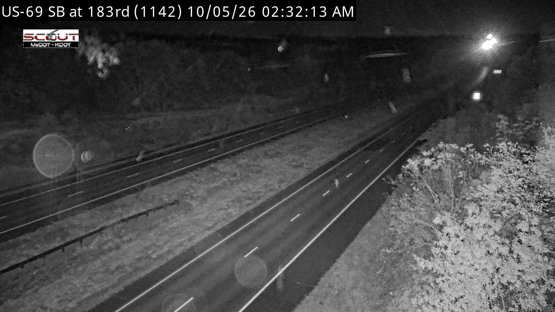US-69 SB At 183rd live camera view