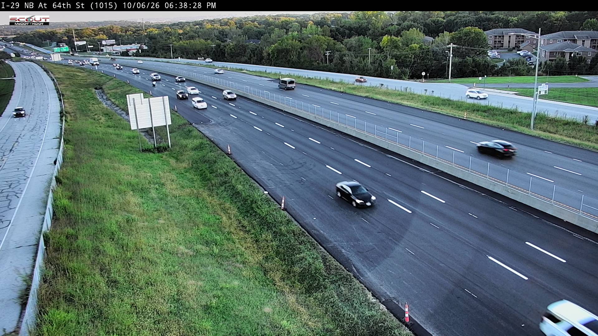 I-29 N @ at 64th live camera view