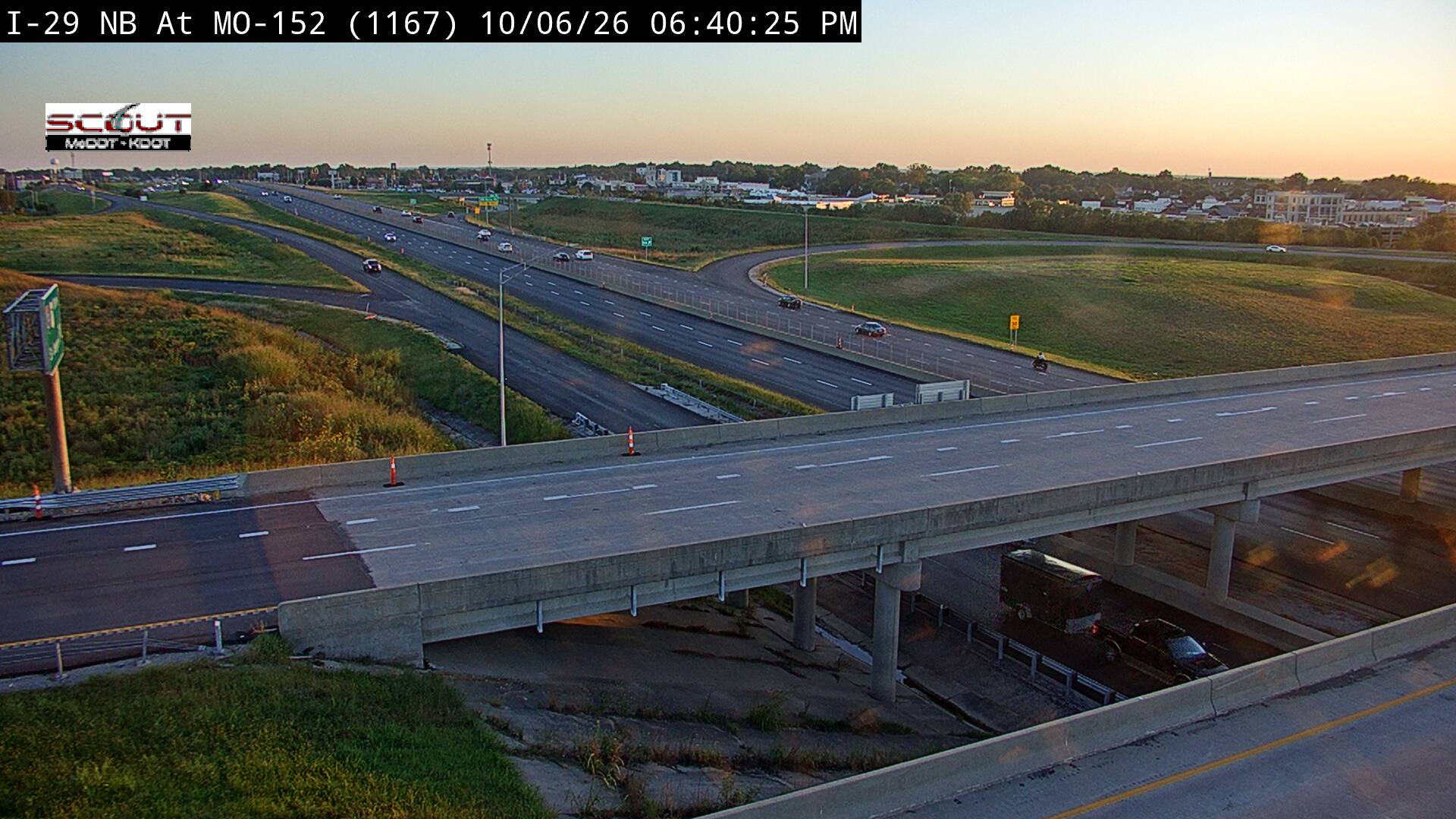I-29 NB @ 152 HWY live camera view