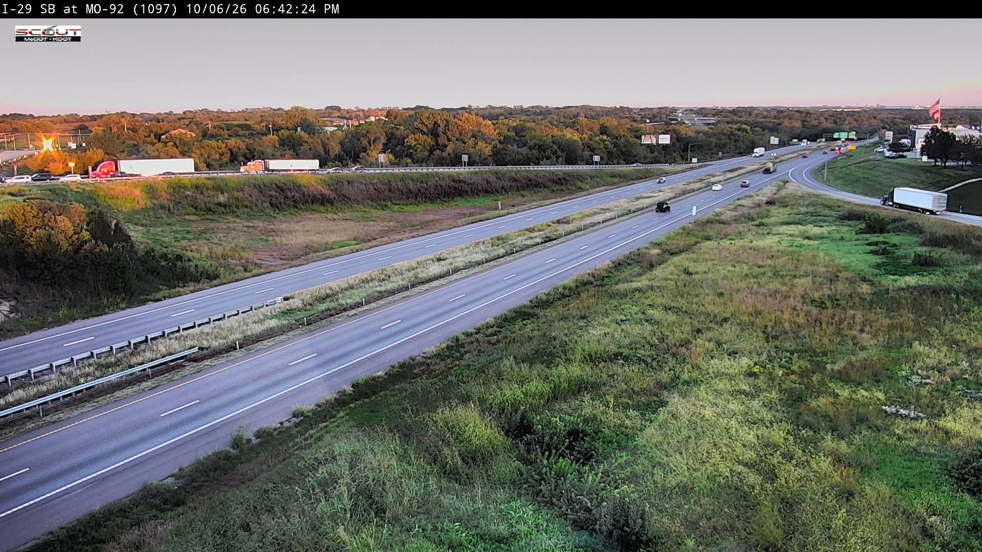 I-29 S @ 92 Hwy live camera view