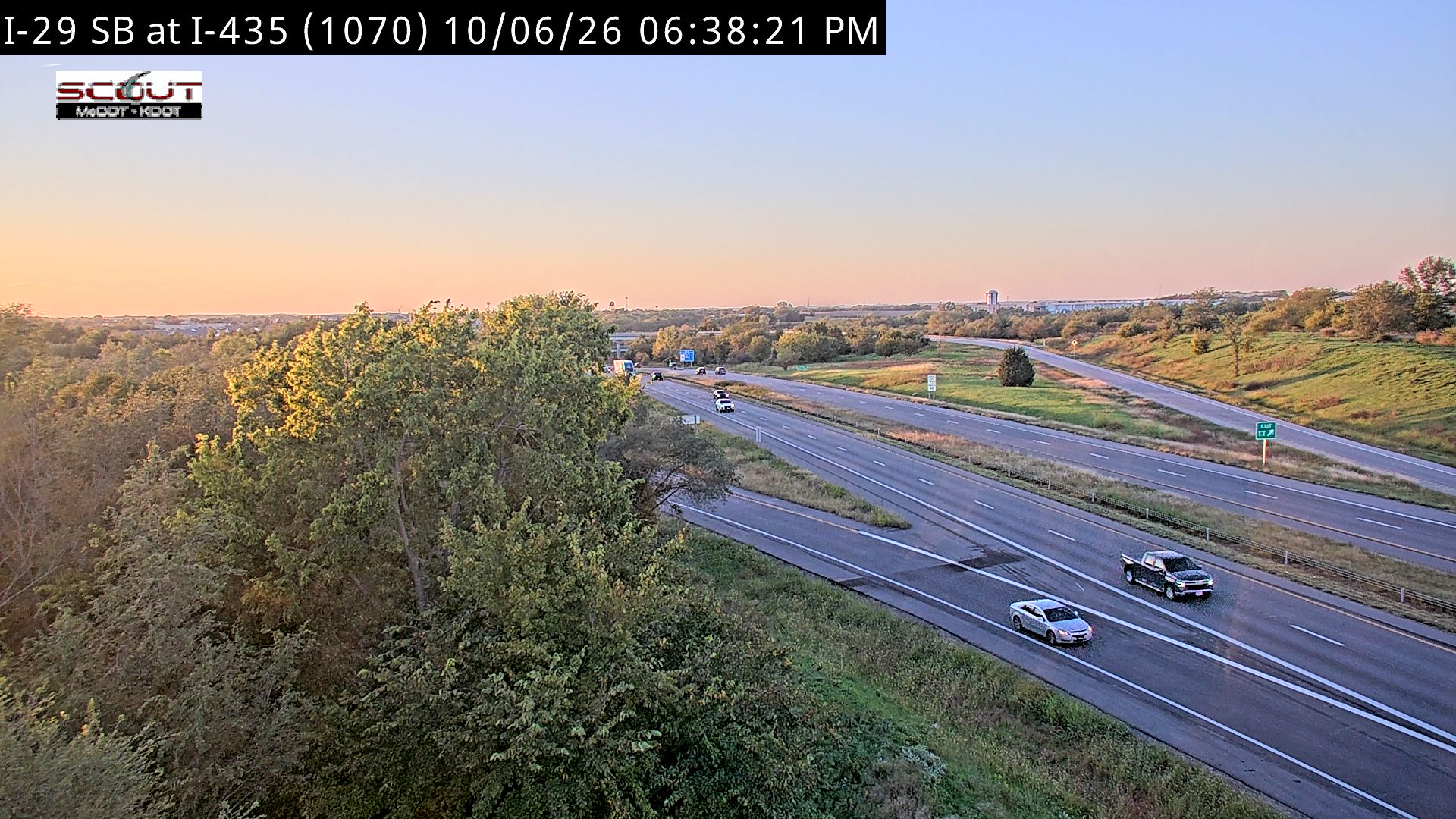 I-29 S @ I-435 live camera view