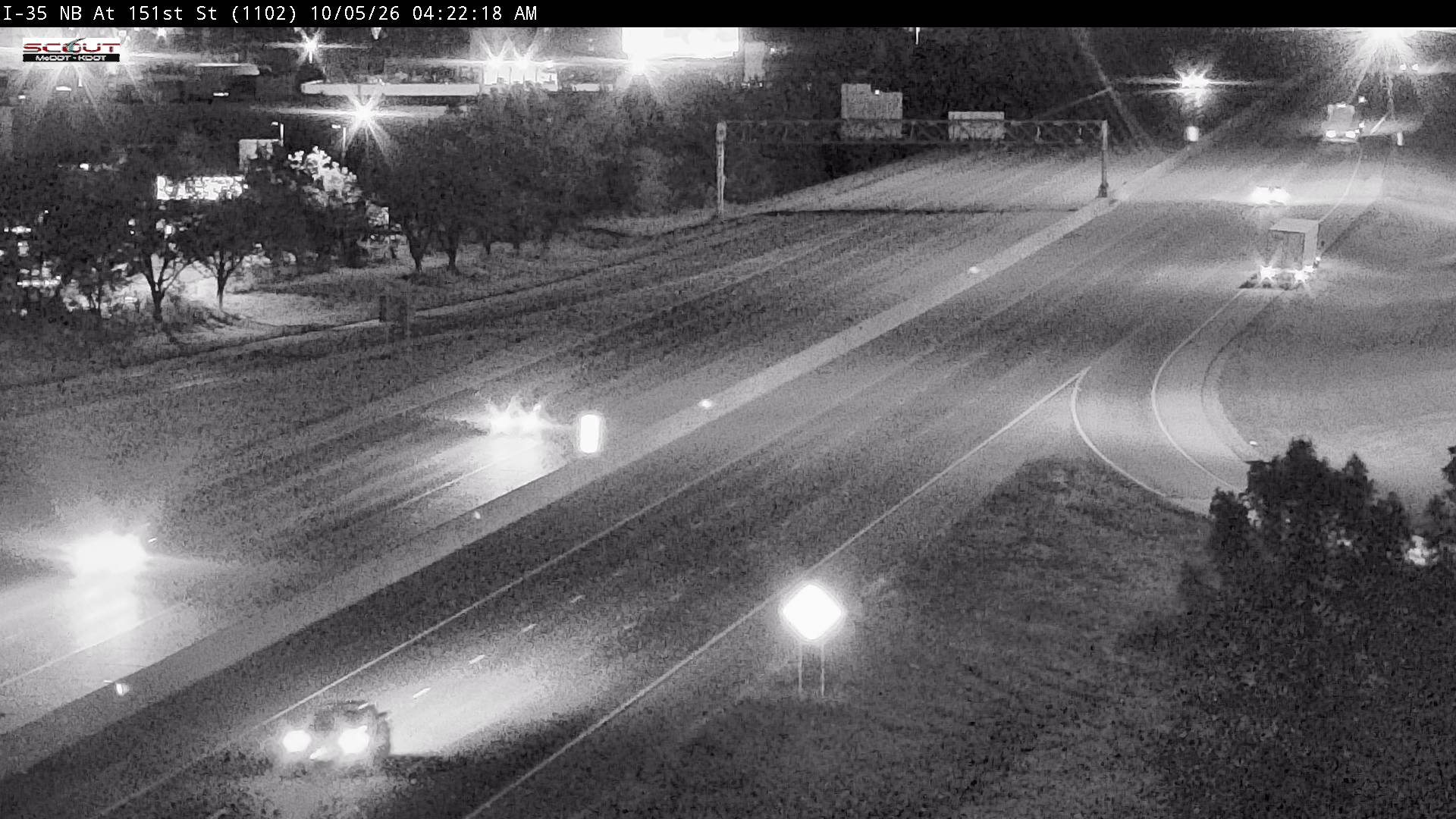I-35 N @ 151st Street live camera view