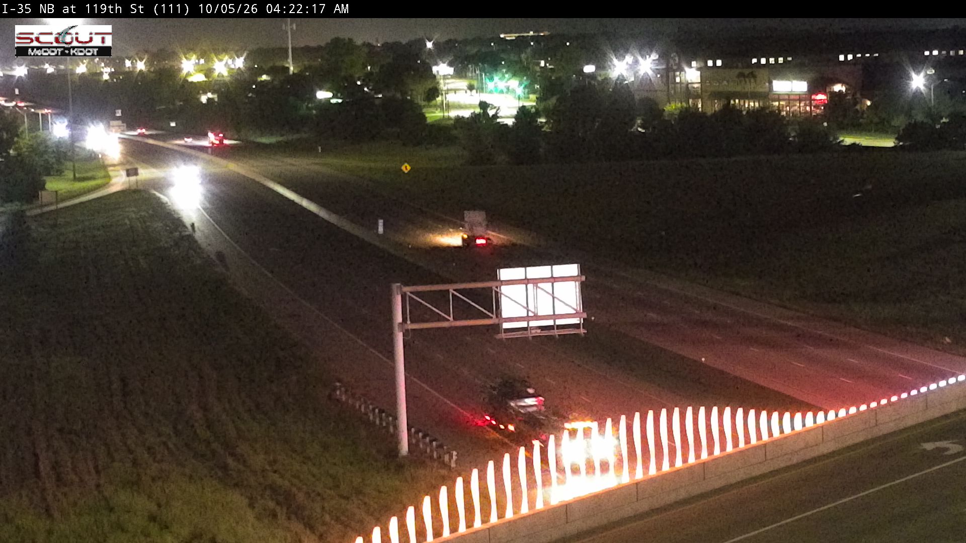 I-35 N @ AT 119TH ST live camera view