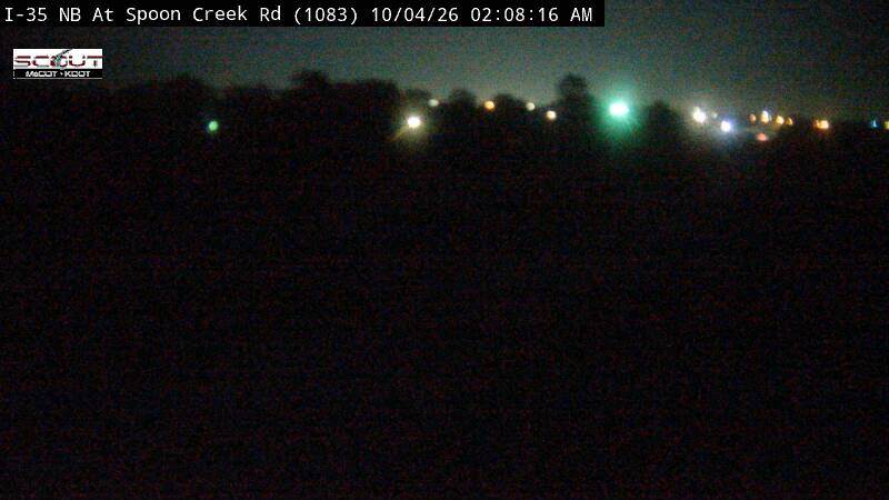 I-35 N @ Spoon Creek Road live camera view