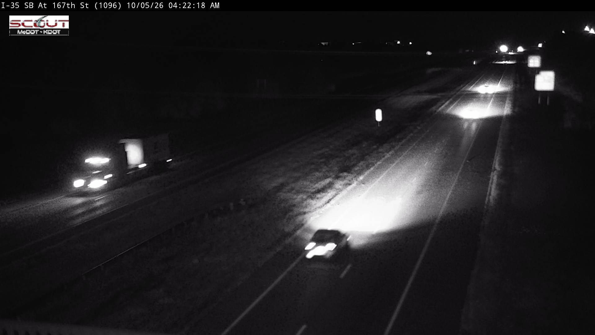 I-35 S @ 167th Street live camera view