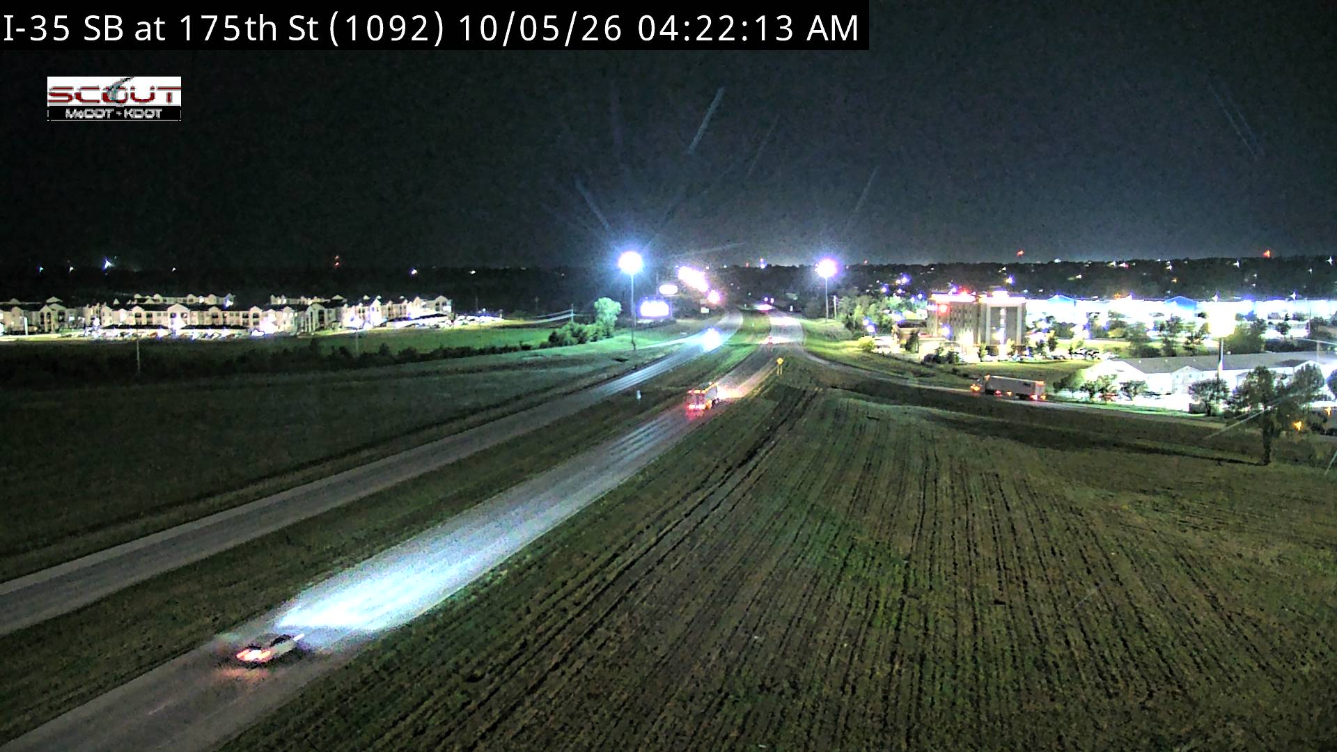 I-35 S @ 175th Street live camera view