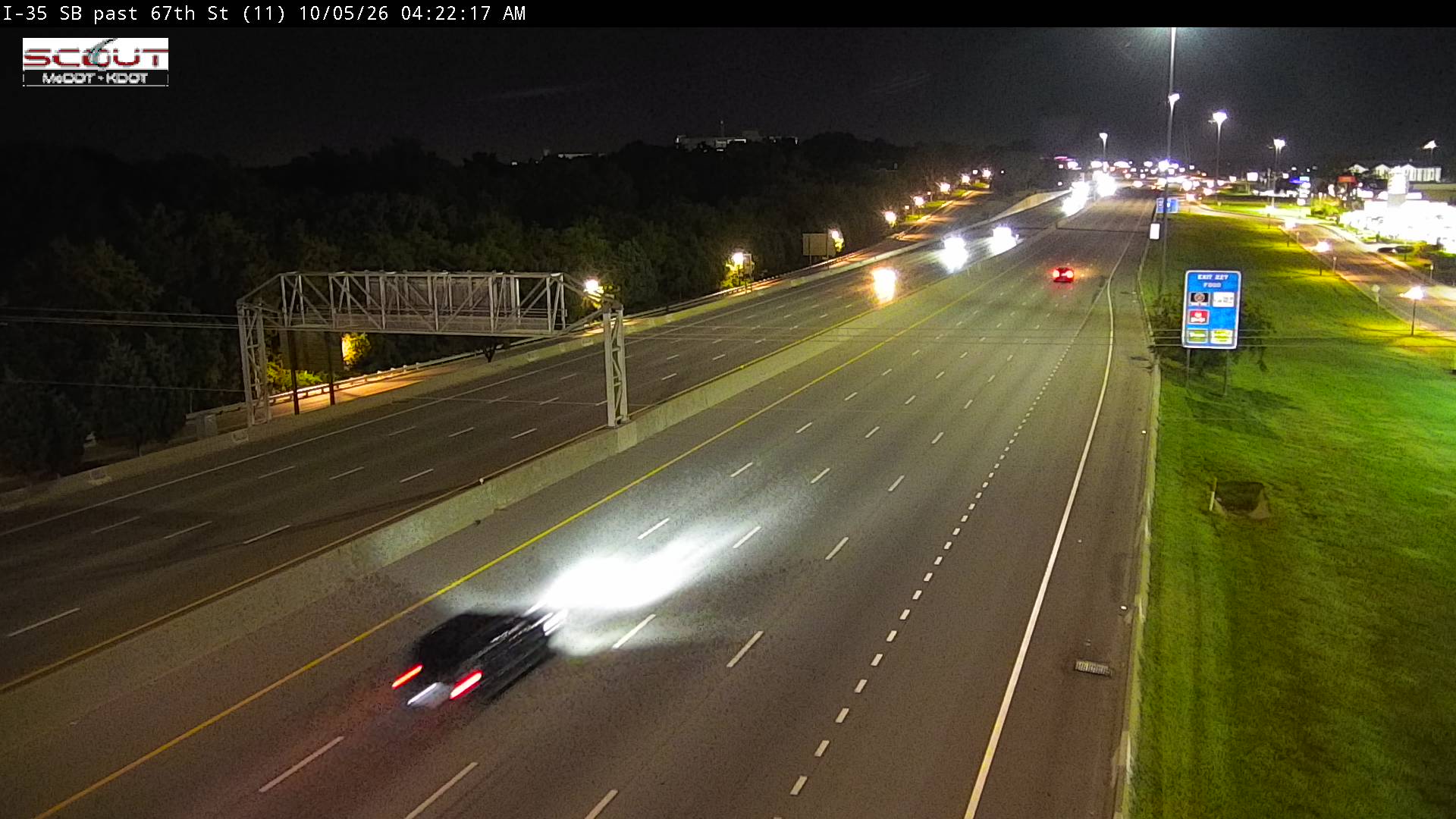 I-35 S @ 67TH ST live camera view