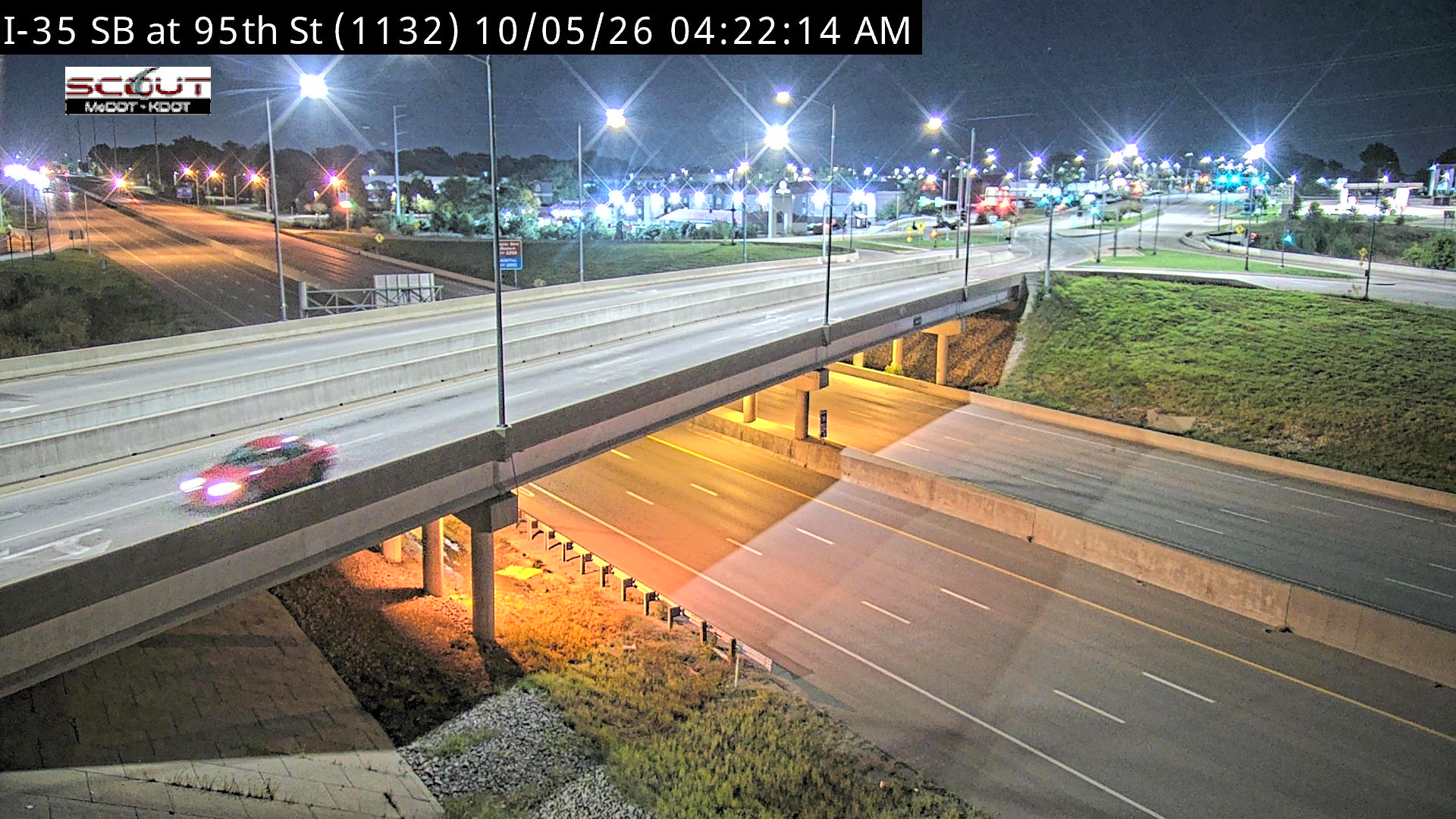 I-35 S @ 95th St live camera view