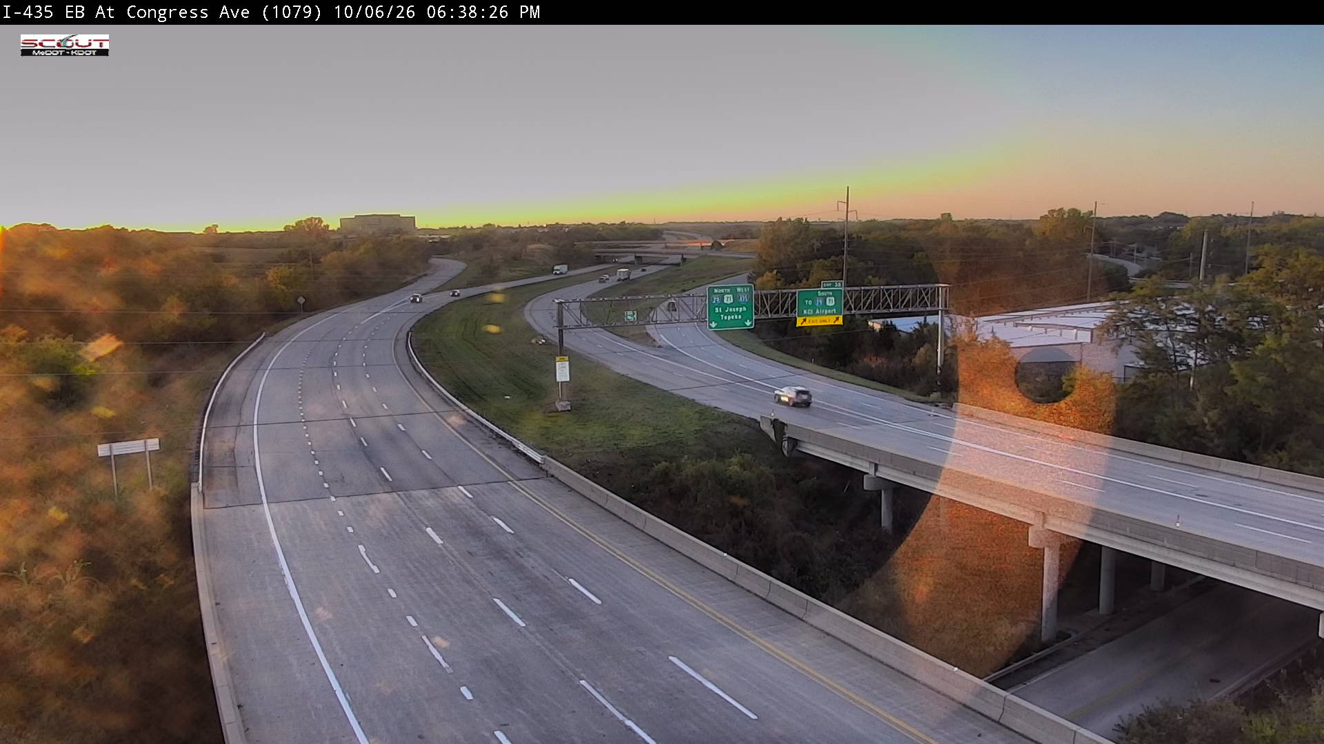 I-435 E @ Congress Ave live camera view