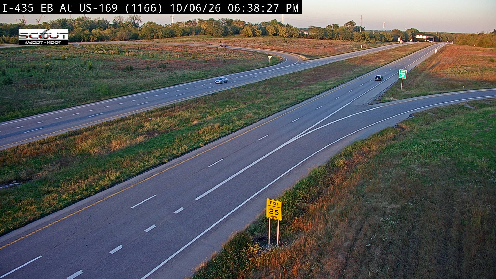 I-435 EB @ 169 Hwy live camera view