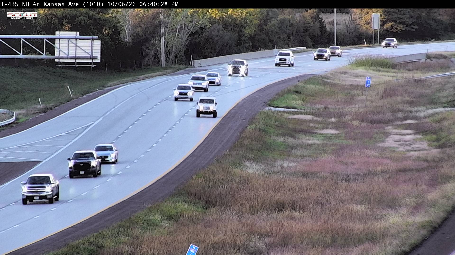 I-435 N @ Kansas Ave live camera view