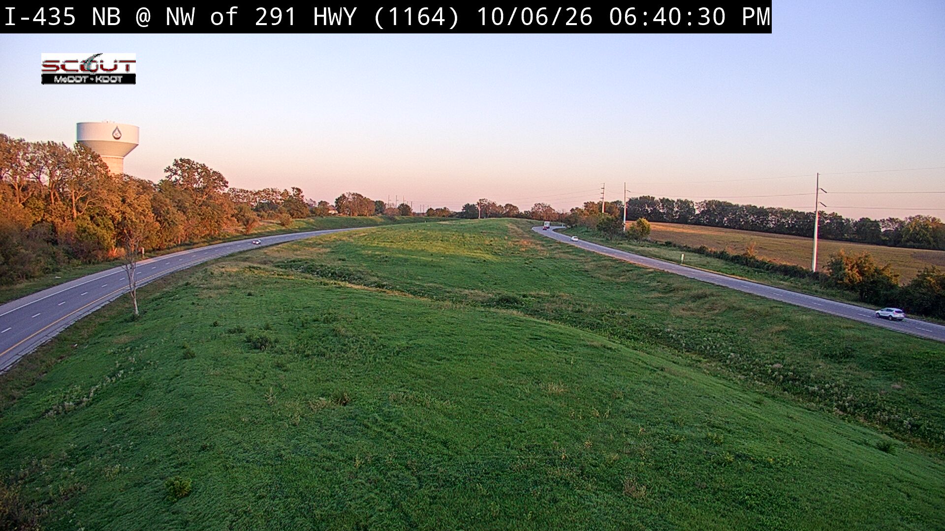 I-435 NB @ NW 291 HWY live camera view