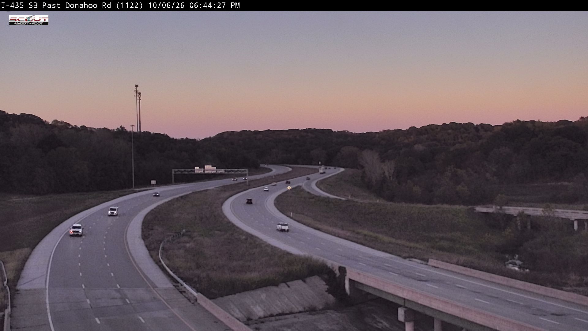 I-435 S @ After Donahoo Road live camera view