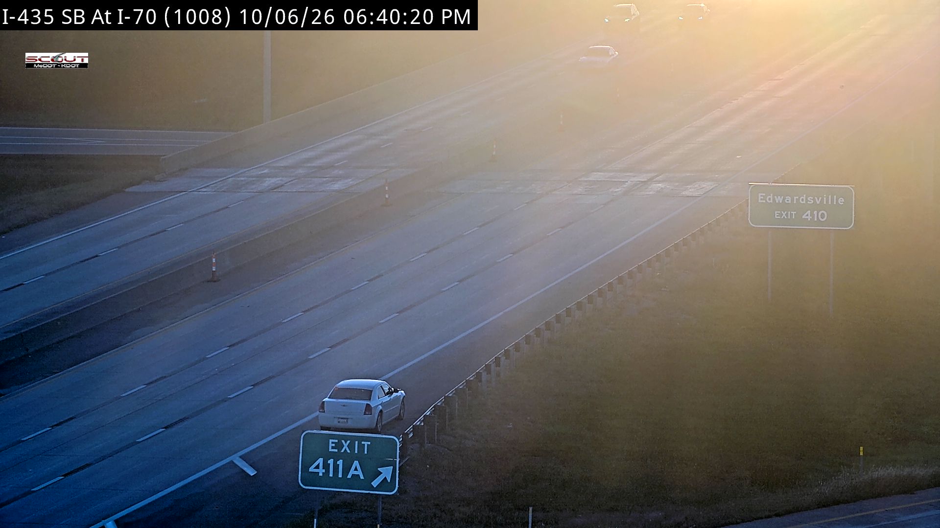 I-435 S @ I-70 live camera view
