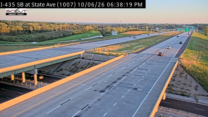 I-435 S @ State Ave live camera view