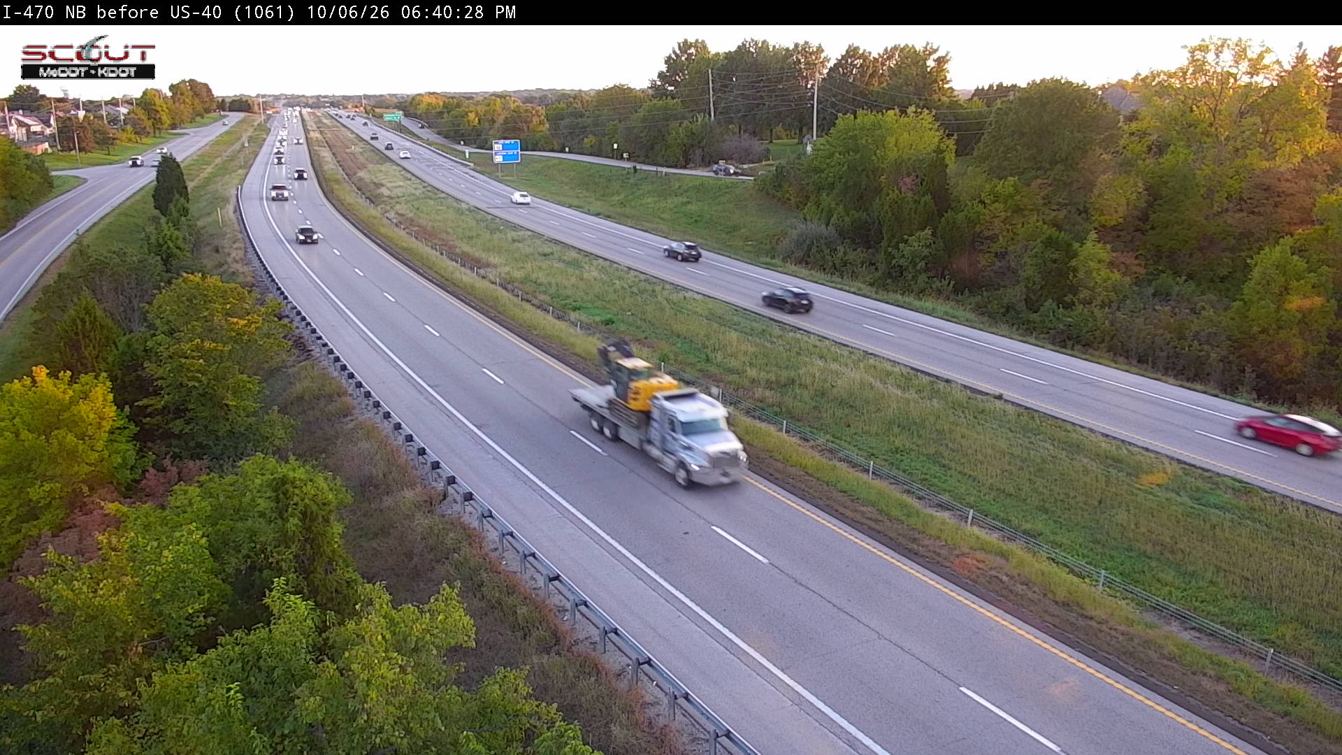 I-470 N Before 40 Hwy live camera view