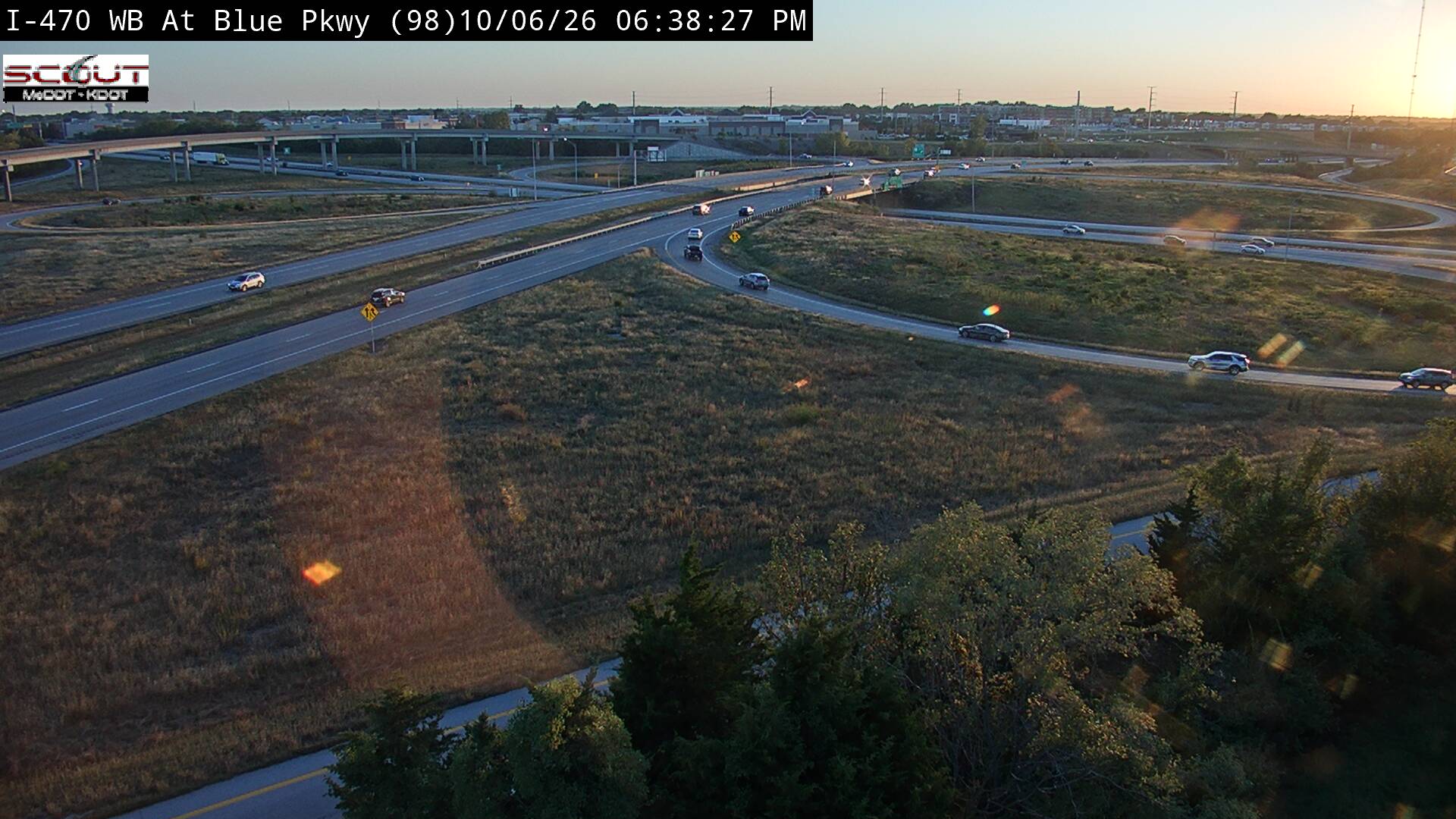 I-470 W @ Blue Parkway live camera view