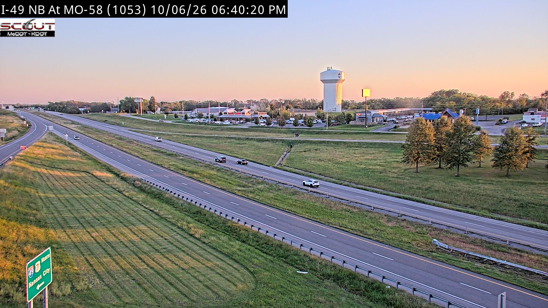 I-49 N @ 58 Hwy live camera view