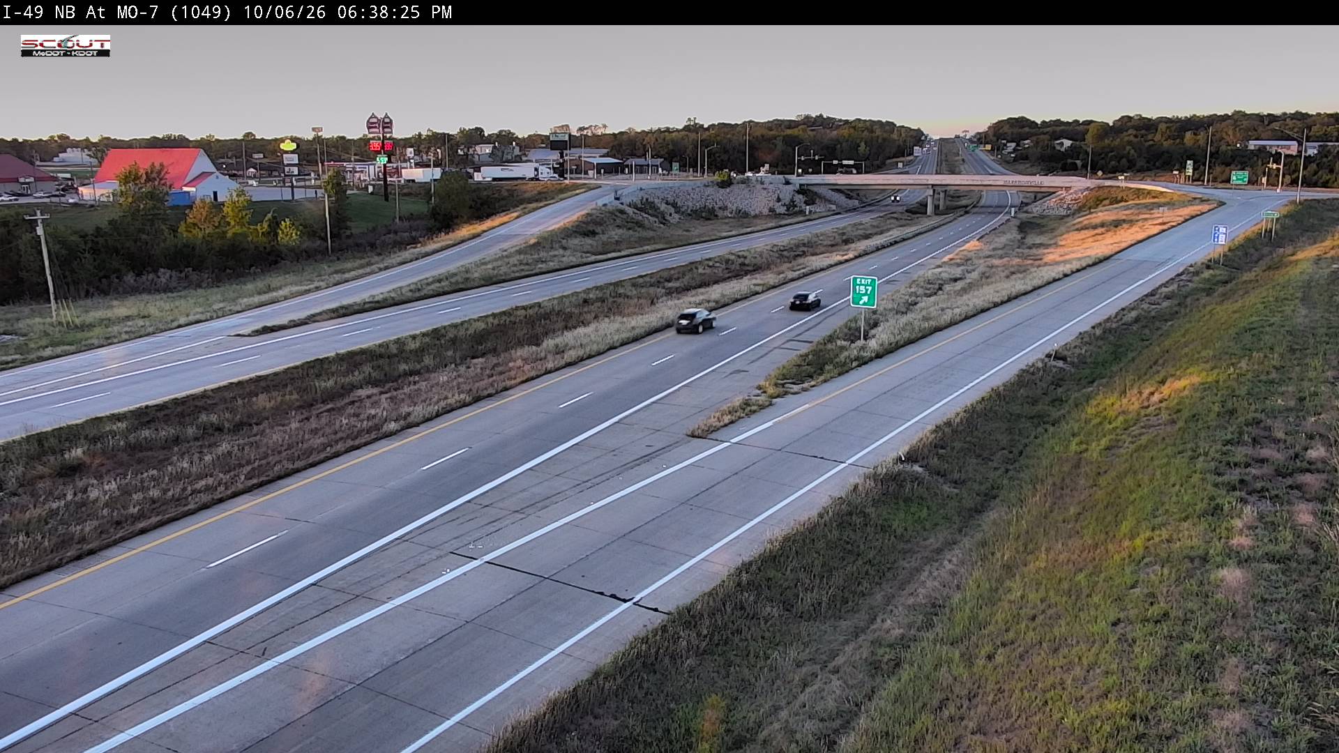 I-49 N @ 7 Hwy live camera view