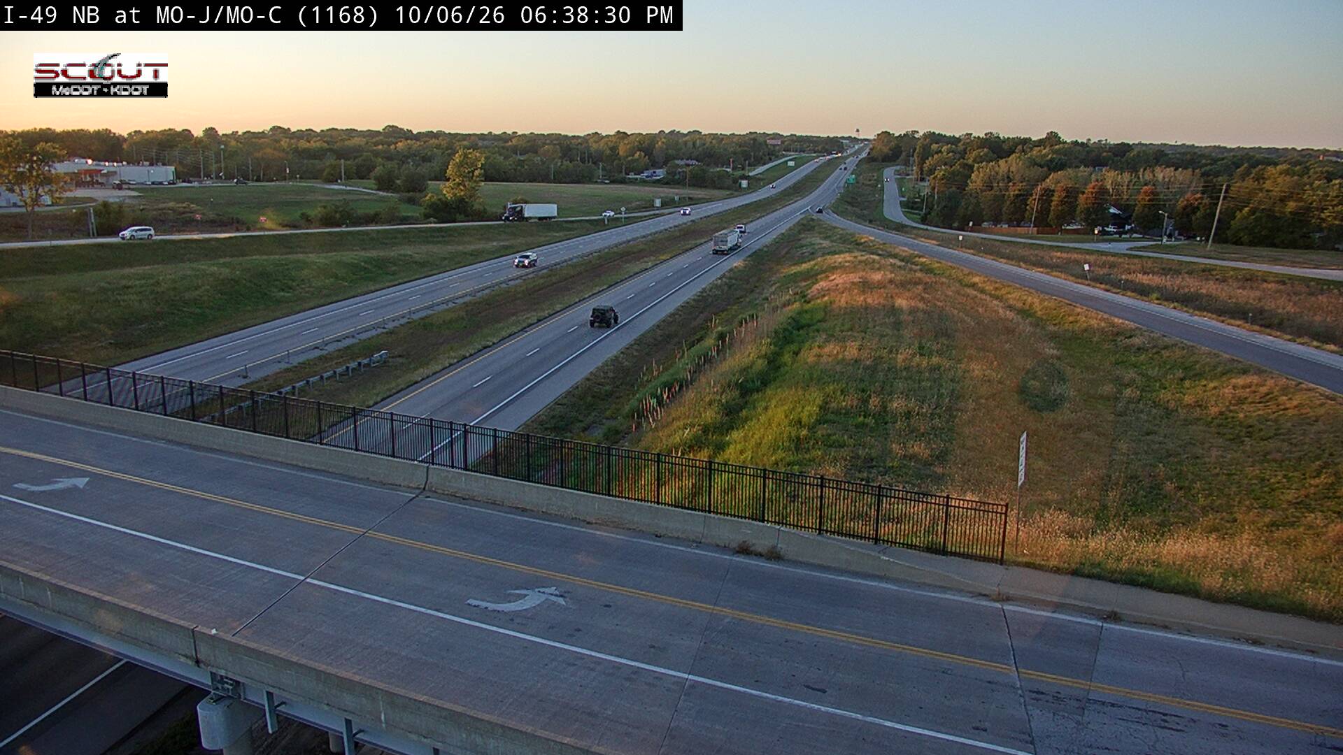 I-49 N @ Hwy J live camera view