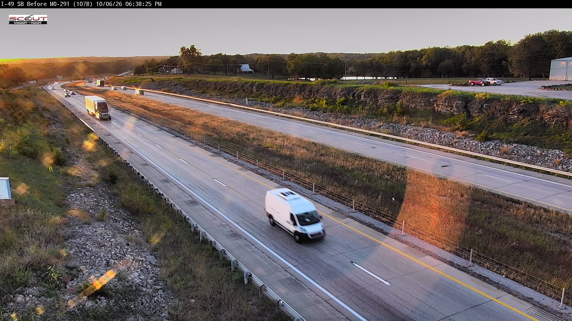 I-49 S @ North of 291 live camera view