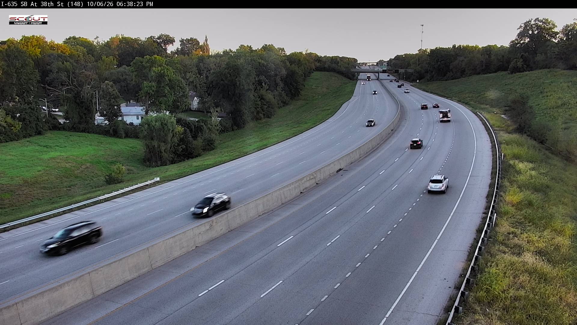 I-635 S @ at 38TH ST live camera view