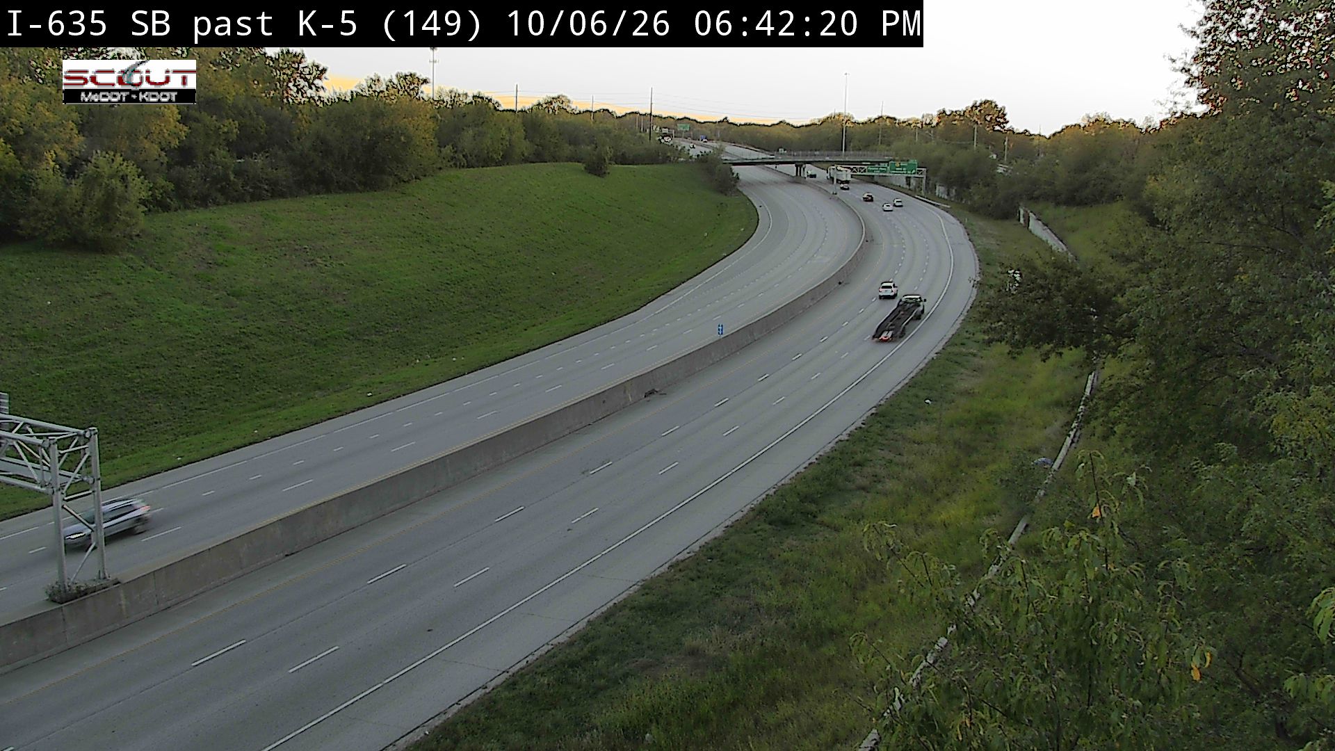 I-635 S @ Past K-5 live camera view