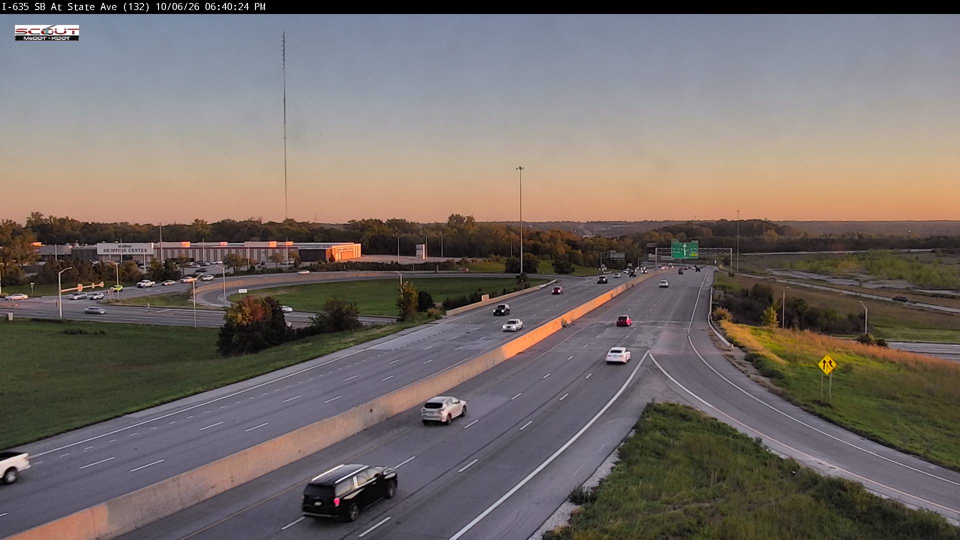 I-635 S @ State Ave live camera view
