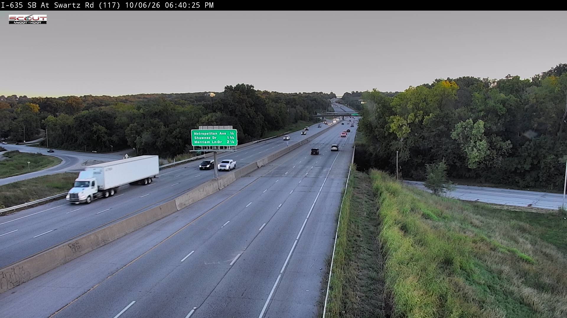 I-635 S @ Swartz Rd live camera view