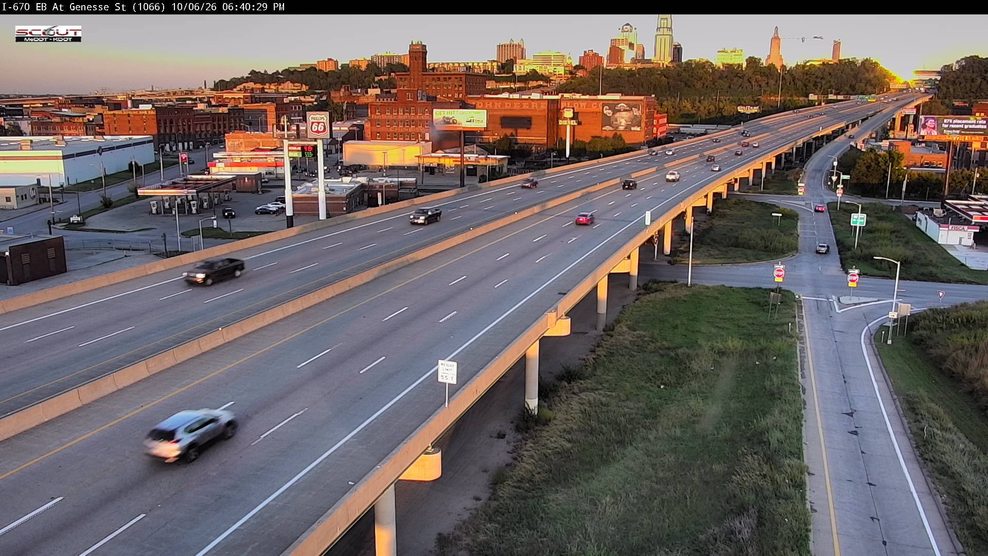 I-670 E @ Genesse Street live camera view