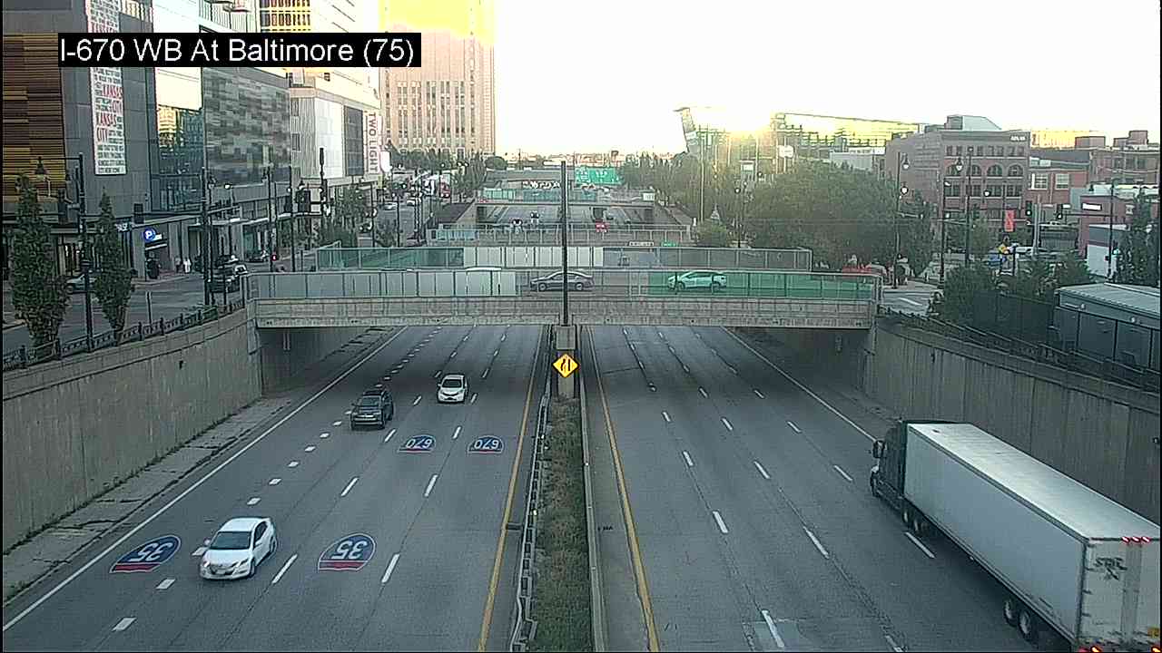 I-670 W @ Baltimore live camera view