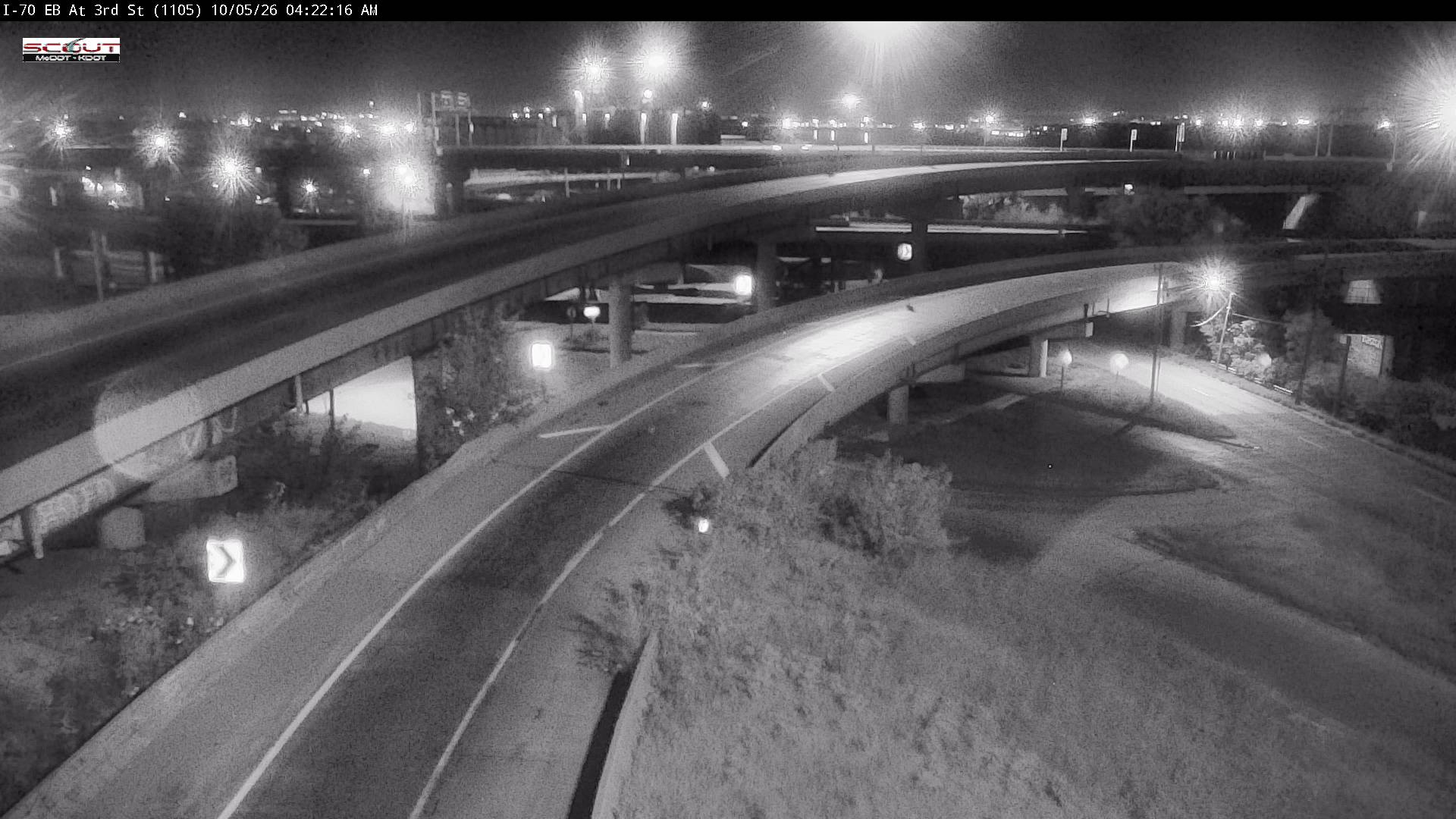 I-70 E @ 3rd Street live camera view