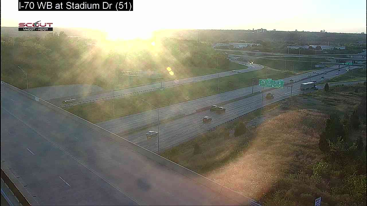 I-70 W @ Stadium live camera view