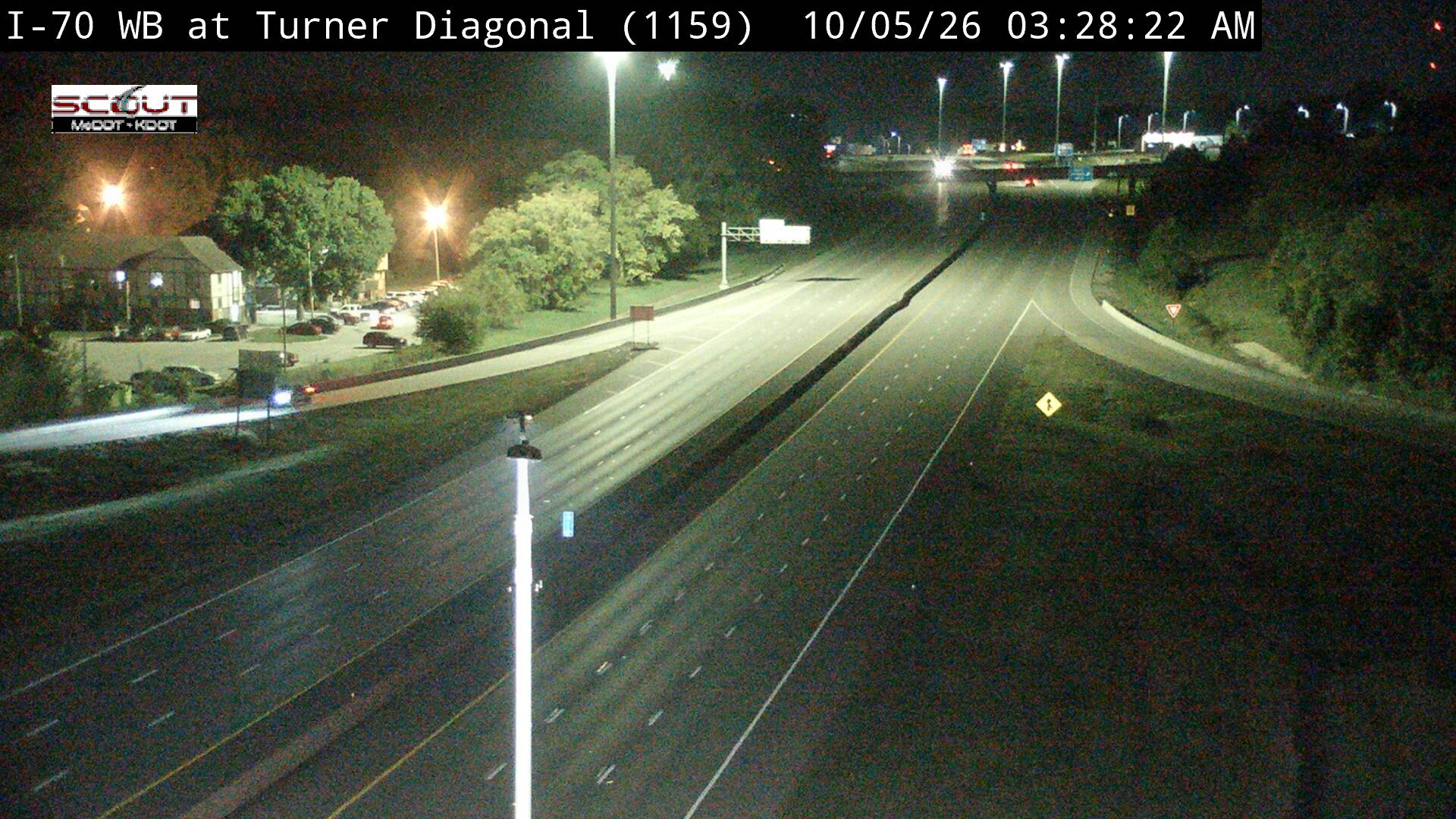 I-70 W @ Turner Diagonal live camera view