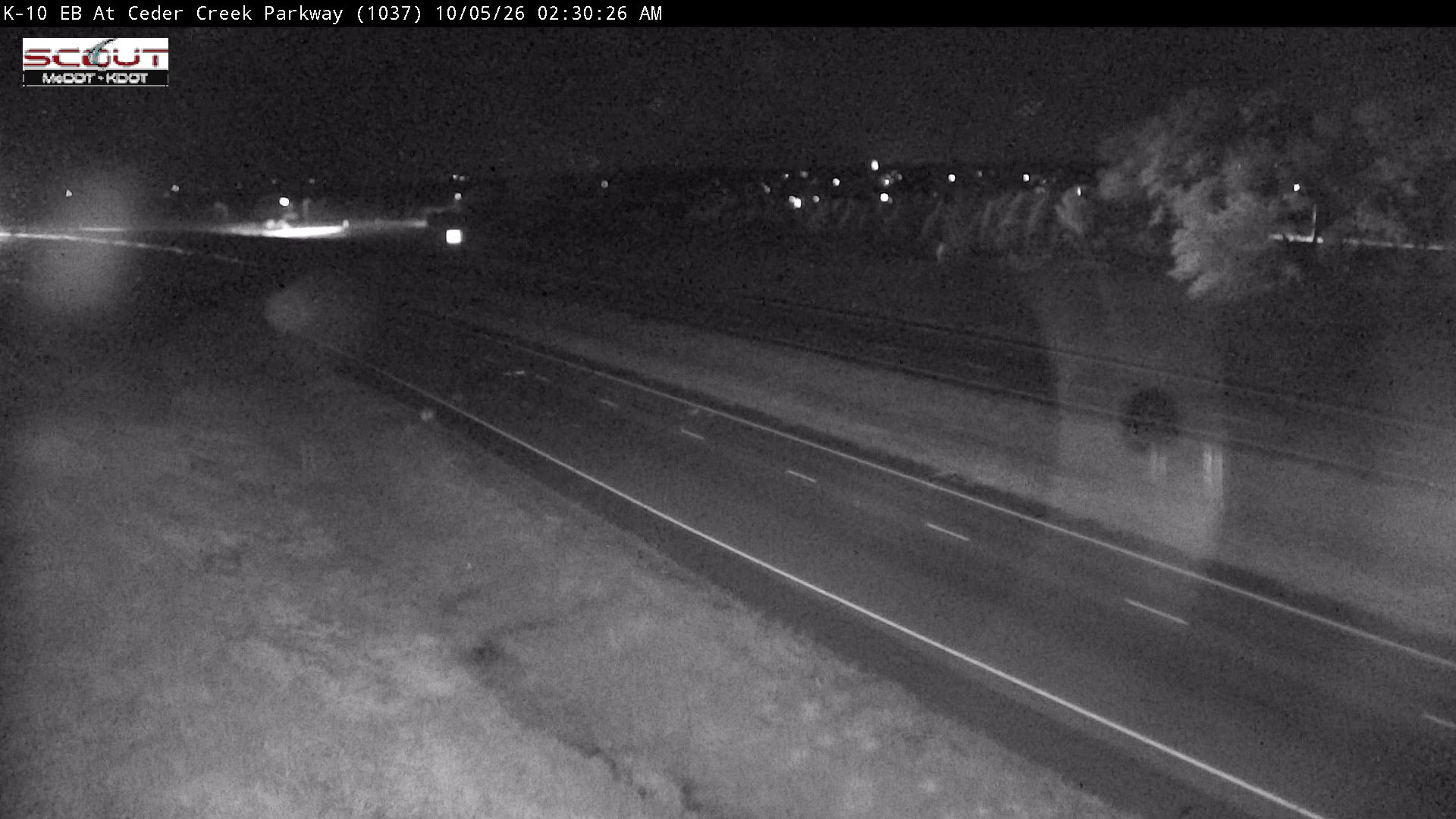K-10 E @ Cedar Creek live camera view