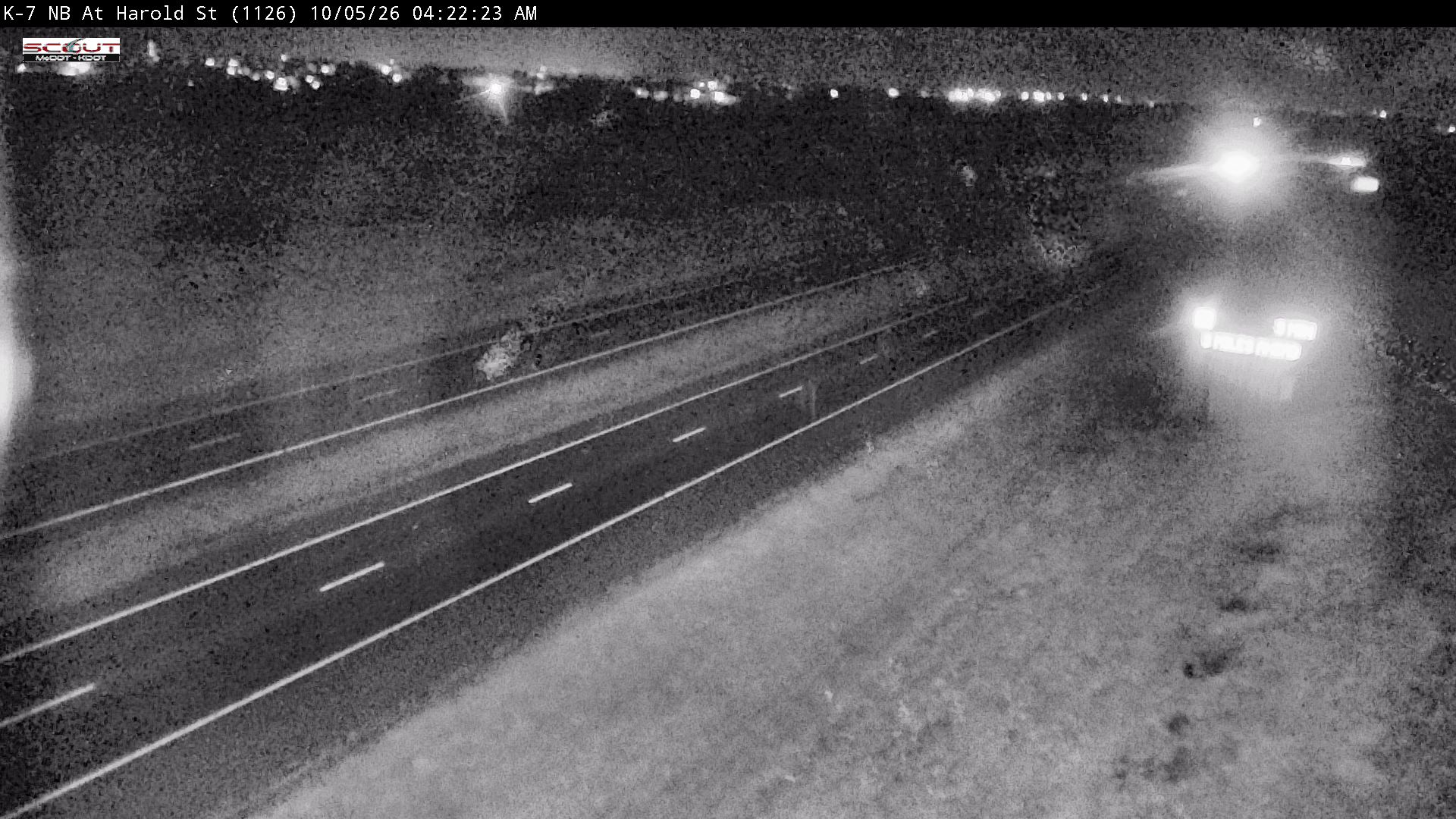 K-7 N @ Harold St live camera view