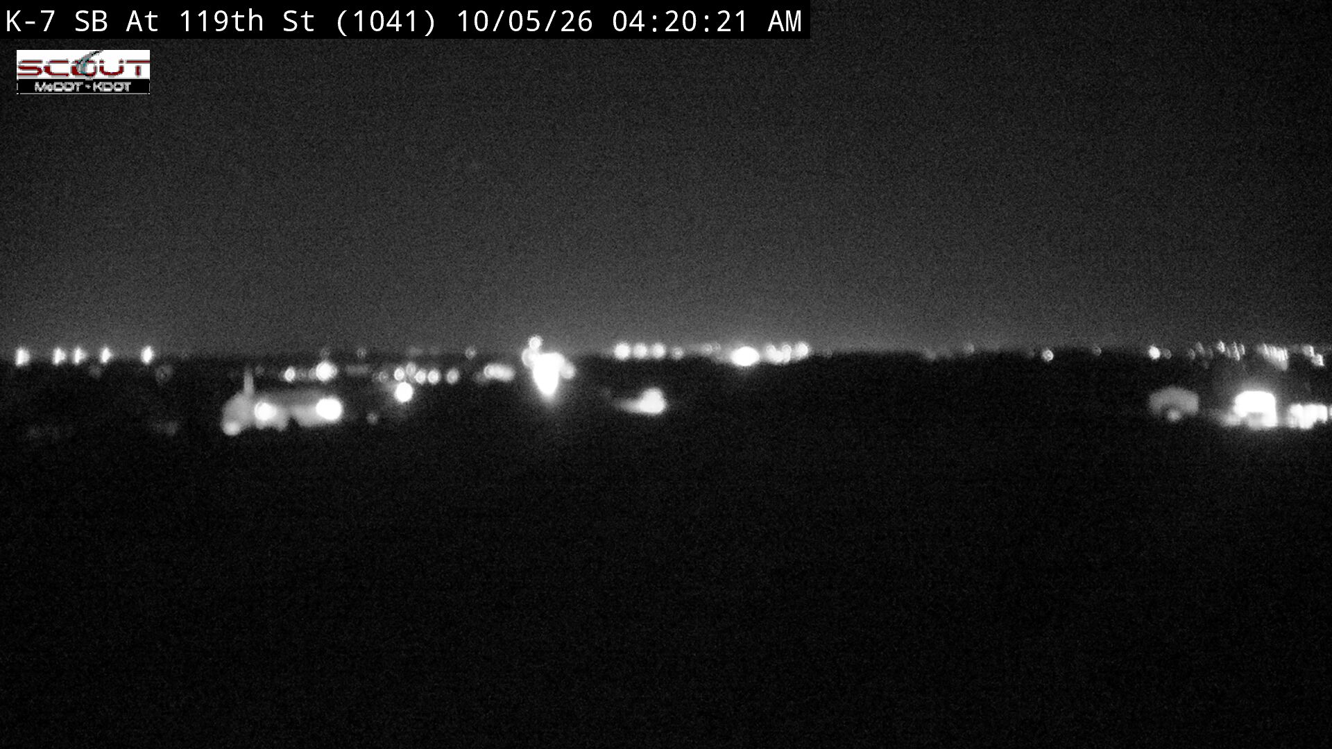K-7 S @ 119th Street live camera view