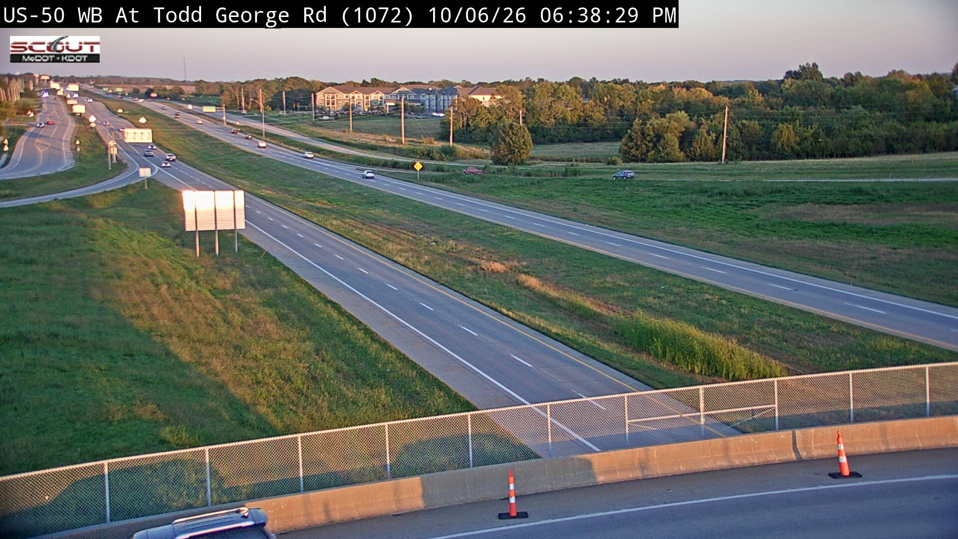 US-50 W @ Todd George Road live camera view