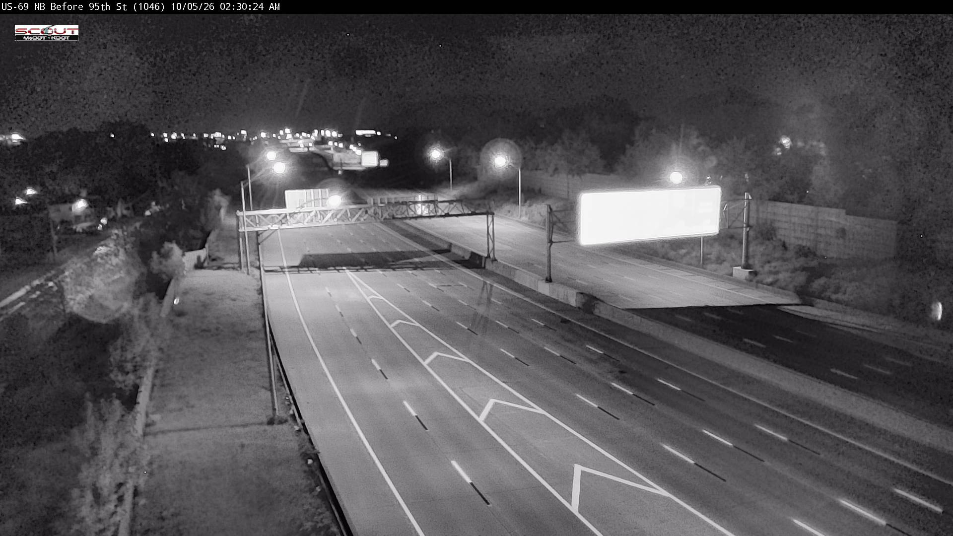 US-69 N @ Before 95th Street live camera view