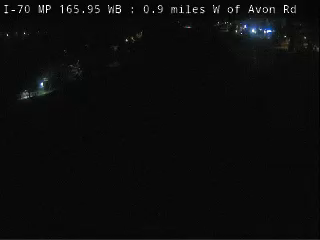 I-70 MP 165.95 WB, 0.9 miles W of Avon Rd live camera view