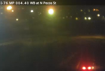 I-76 MP 4.40 WB at N Pecos St live camera view