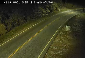 CO 119 MP 2.15 SB, 2.1 miles N of US 6 live camera view