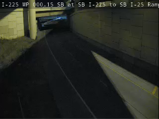 I-225 MP 0.15 SB (1), SB I-225 Ramp to SB I-25 live camera view