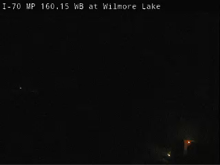 I-70 MP 160.15 WB at Wilmore Lake live camera view